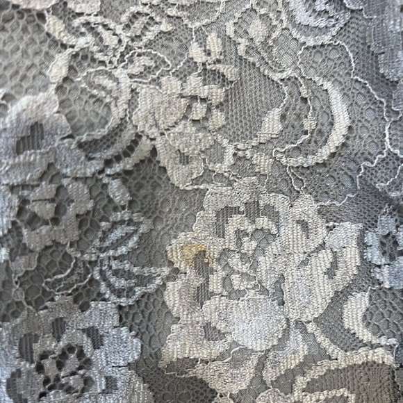 J Crew Skirt Size 6 Grey Lace - Picture 3 of 3